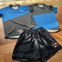 VICTAS 卓球ウェア セット 青黒