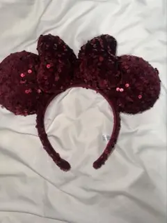 ディズニー ミニー カチューシャ レッド