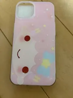 値下げしました。 ピンク キャラクター柄 iPhone14用ソフトケース