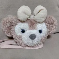 ShellieMay Disney bear 耳付きポーチ ベージュ