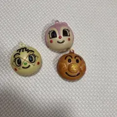 アンパンマン キーホルダー　パンマスコット3セット