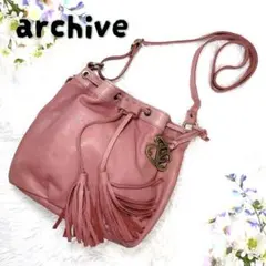 fringe shoulder pink y2k 巾着 森ガール フェアリー