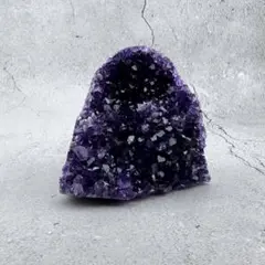 G-181高品質アメジスト クラスター ドーム　ウルグアイ産 高濃度 天然石