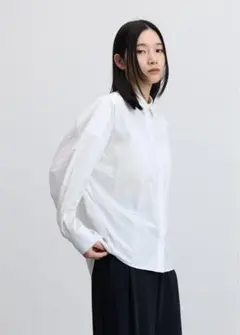 eunoia ユイノア コットンブラウス ブラック☆新品 - メルカリ