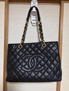 超美品 レア CHANEL シャネル マトラッセ トートバッグ 黒 便利2way