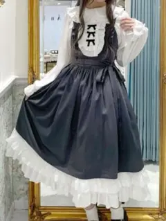 axes femmeアクシーズファム ソフィアジャンパースカート ワンピース