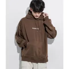 KANGOL ブラウン フード付きパーカー