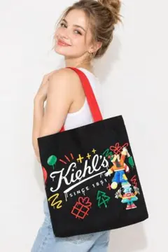 新品未使用 Kiehl's キールズ トートバッグ バッグ ノベルティ 大容量