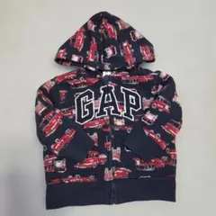 GAP 消防車柄パーカー 12-18ヶ月