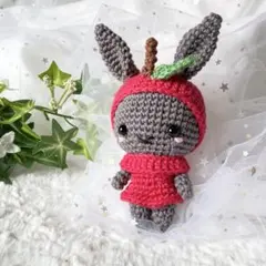 あみぐるみ☆うさぎ☆りんごの着ぐるみ