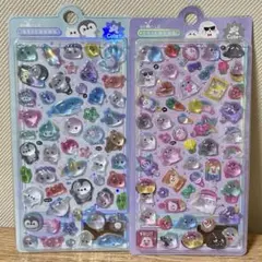 ボンボンドロップ風 硬いシール 2枚セット