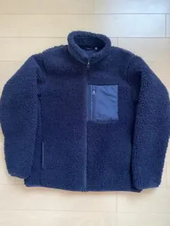 UNIQLOネイビー ボアジャケット150