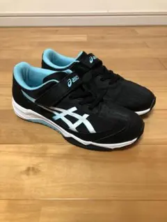 美品　アシックスasics レーザービーム　キッズ　スニーカー