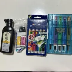 TOPVALU 墨滴 180ml 習字セット用 彫刻刀セットのサムネイル