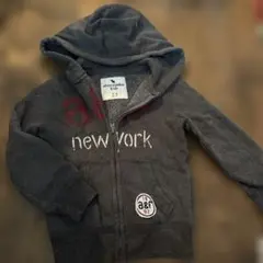 abercrombie kids グレー パーカー 3/4