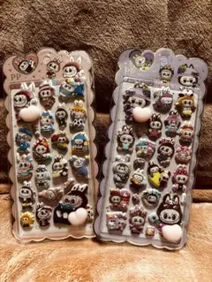 ラブブ蓄光おしりシール（3D立体シール）2パック