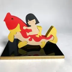 ☆ミニ衝立【金太郎】、端午の節句、子供の日、インテリア、京都洛柿庵、新品 ☆ミニ衝立【金太郎】、端午の節句、子供の日、インテリア、京都洛柿庵