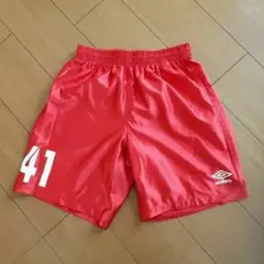 【チームすぽゆに様専用】umbro ピステパンツ L 赤 41