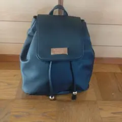 MIGNON ブラック ミニリュック　ショルダーバック　2WAYバッグ