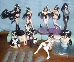 オーバーロード アルベド プライズ 美少女フィギュア 10体セット まとめ売り