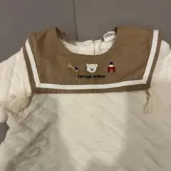 【訳あり】バースデイcottoli　襟付きロンパース　コトリ