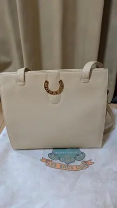 MORABITOベージュ シンプル バッグ