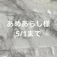 【5/1まで】あめあらし様 リクエスト 2点 まとめ商品