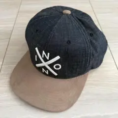 NIXON デニム スエード キャップ ニクソン
