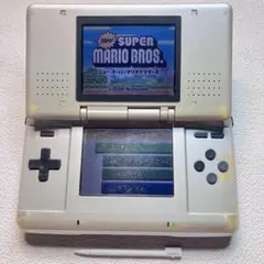 NP2【清掃&動作確認済】Nintendo DS 初代 プラチナシルバー本体