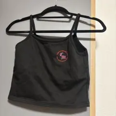 韓国セレクトショップ購入　ブラック タンクトップブラトップ