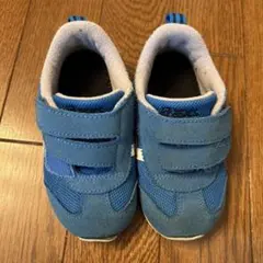 アシックス　asics ブルー　キッズシューズ　15.5cm