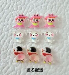 クレヨンしんちゃん　ネイルパーツ　セット（クリア）