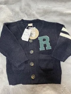 新品未使用　プティマイン　カーディガン　80センチ