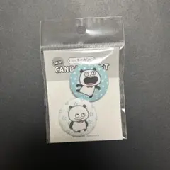 【2個セット】ごきげんぱんだ缶バッジ　にしむらゆうじ