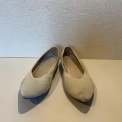 パンプス　白　ホワイト　H&M