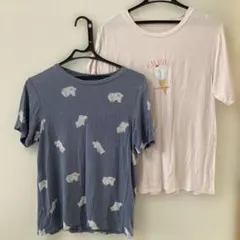 tutuanna半袖 Tシャツ パジャマ 部屋着 ルームウェア ジェラピケ好きものサムネイル
