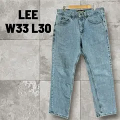 Lee REGULAR FIT ライトブルーデニム W33 L30