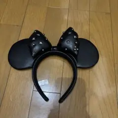 ディズニー カチューシャ ブラック