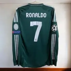 12-13 レアル・マドリード RONALDO 7番 長袖 シャツ