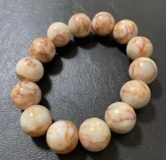 最終値下げ‼️大玉シナバーインクォーツ天然石ブレスレット