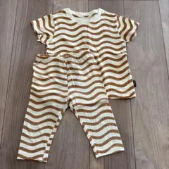 marimekko UNIQLOストライプ Tシャツ パンツセット 100