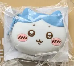 袋入り★新品未開封★新品タグ付き★ちいかわ おかおミニシリコンポーチ　ハチワレ