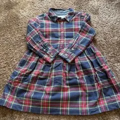 TOMMY HILFIGER チェック柄ワンピース 104