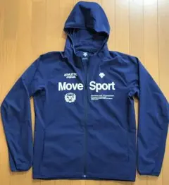 DESCENTE Move Sport ナイロンジャケット ネイビー
