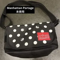 未使用品 マンハッタンポーテージ × disney メッセンジャーバッグ ドットのサムネイル