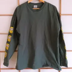 SCREEN STARS ダークグリーン 長袖Tシャツ Lのサムネイル