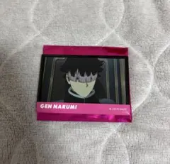 怪獣8号 鳴海弦 鳴海隊長 スクエア缶バッジ