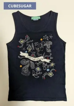 【CUBESUGAR】刺繍♡タンクトップのサムネイル