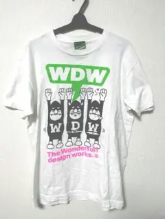 BEAMS✕WDW グラフィックプリント Tシャツ