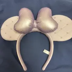 ディズニー カチューシャ ミニー 紫 パープル